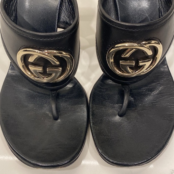 Gorgeous GUCCI double gold GG Thong. - Picture 6 of 6